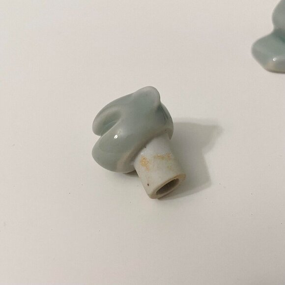 Vintage Bombay Company Miniature Celadon Monkey Teapot 3.5 Inch Tall - Picture 6 of 12